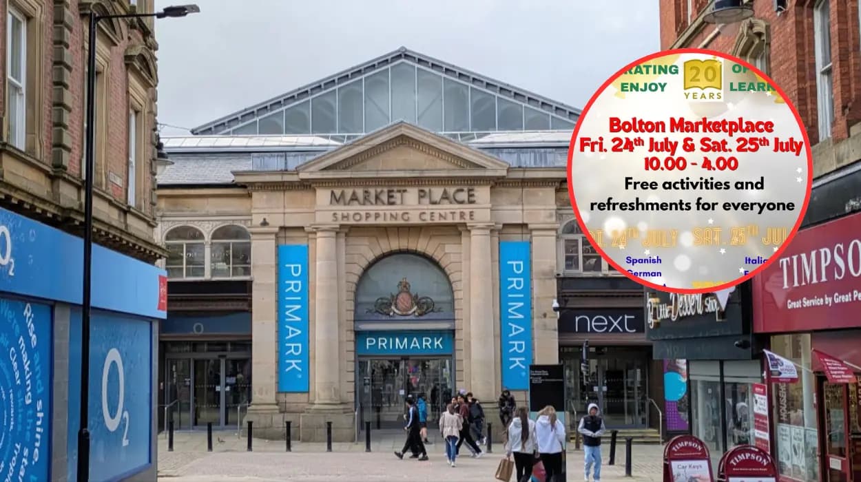 Enjoy Learning Marks 20 Years with Free Market Place Event, Bolton 2026