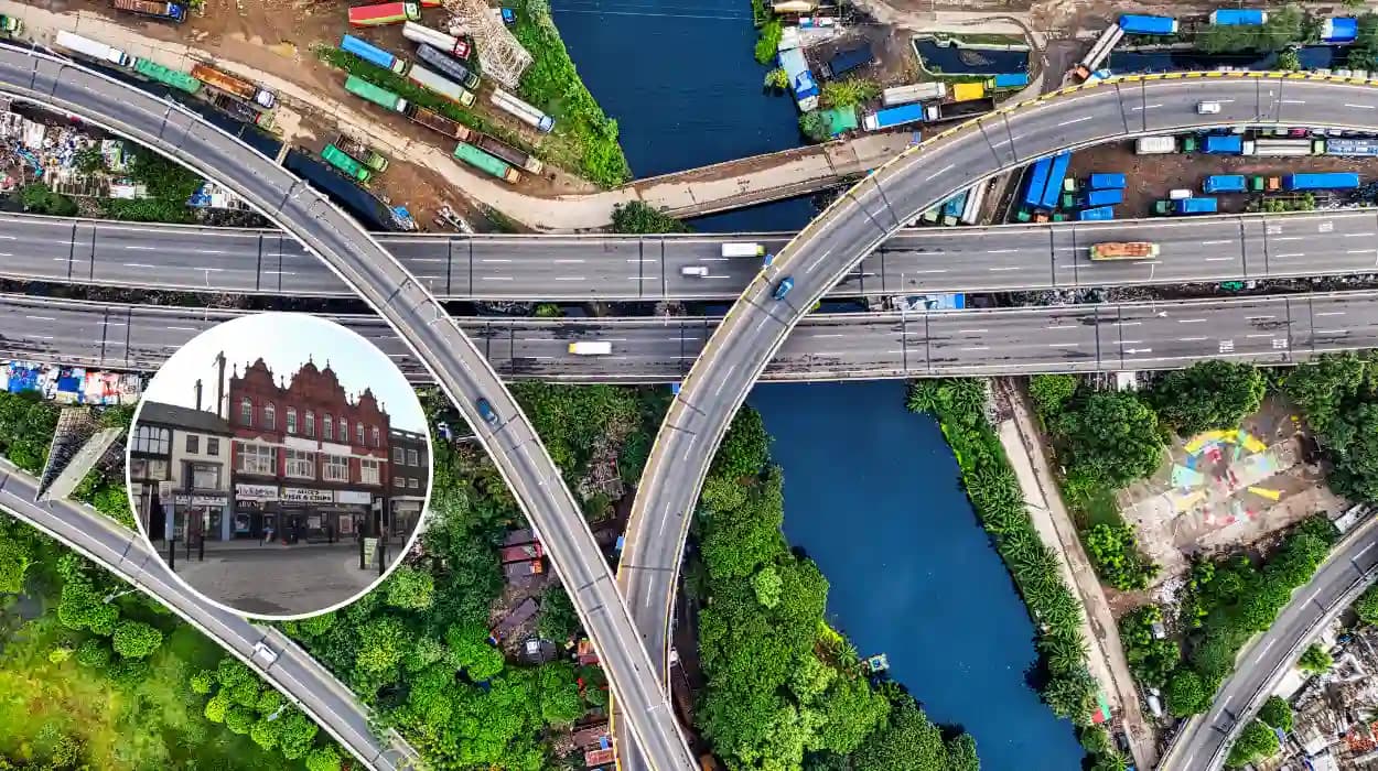 Bolton Town Centre Roadworks: Bank Street Dug Up